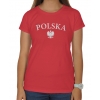 Koszulka damska kibica Reprezentacji Polski z orzełkiem